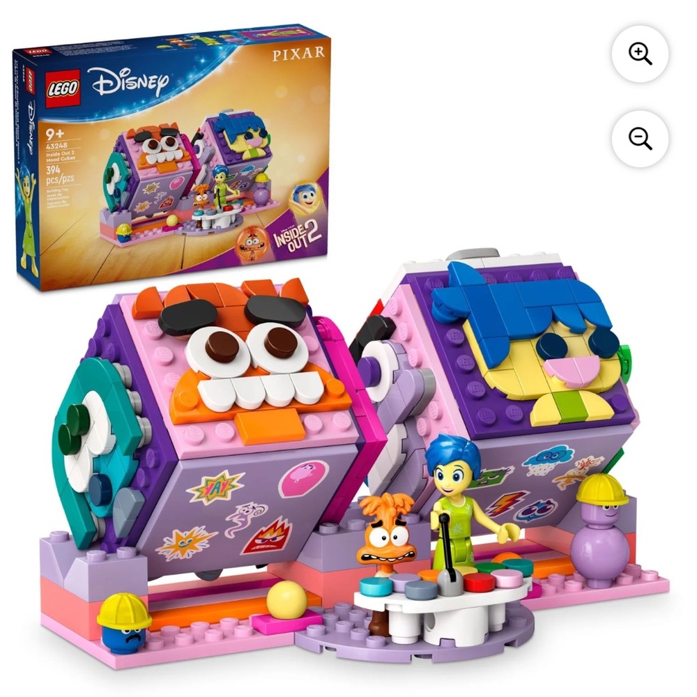 LEGO Disney Pixar Inside Out 2 Mood Cubes playset